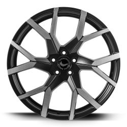 TZUNAMEE EVO Dark Gunmetal brushed 8x18