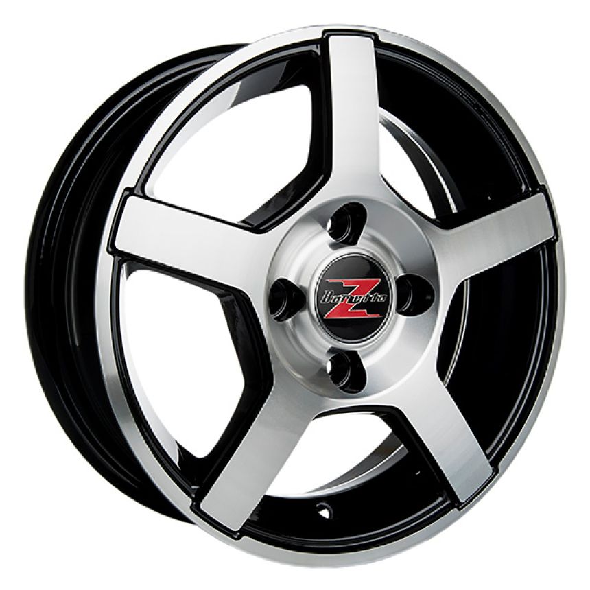 Carrello Black Polished 4.5x13