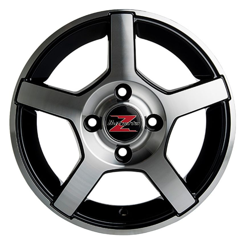 Carrello Black Polished 4.5x13