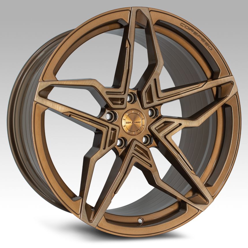 KHARMA Higloss-Bronze brushed Surface 8.5x19