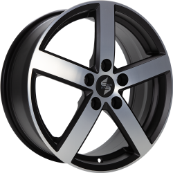 MM1004 GLOSS BLACK POLISHED 7.5x17