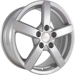 COMPETIZIONE Titan Silver matt polish 8.0x18