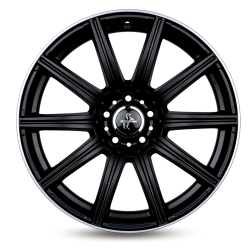 KT16 Matt Black Lip Polish 8x18