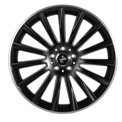 KT18 Matt Black Lip Polish 7x17