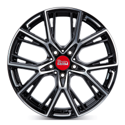 B4 Black Front Polish 8.5x19