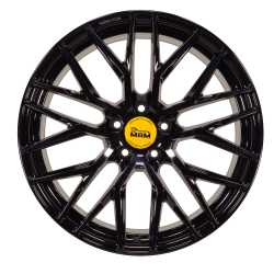 RS4 Black Painted 7.5x17