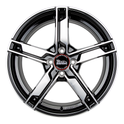 W4 Black Front Polish 6.5x16