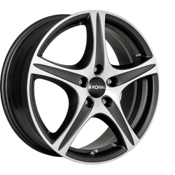 R56 MATT BLACK-FRONT CUT 7.0x17