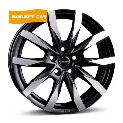 CW5 black polished matt 6.0x16