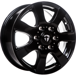 TN1 black painted 6.5x16